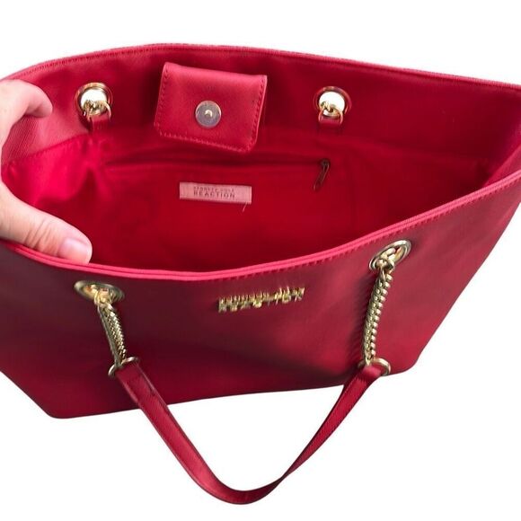 Kenneth Cole reaction red tote bag - Picture 6 of 6